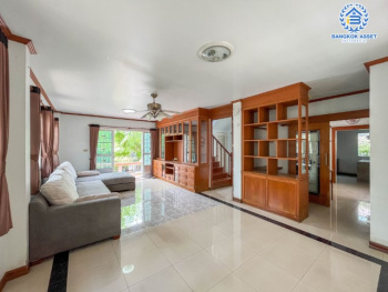 *****บ้านเดี่ยวมือสองย่านนนทบุรี ม.ลลิลอินเดอะพาร์ค บางใหญ่-กาญจนาภิเษก #หลังมุม เนื้อที่ 59.2 ตร.ว. ฟังก์ชัน 3 ห้องนอน 3 ห้องน้ำ 2 ที่จอดรถ มาพร้อมของแถมเพียบ! บนทำเลดี ใกล้รถไฟฟ้าสายสีม่วง "สถานีตลาดบางใหญ่", เซ็นทรัลเวสต์เกต และทางด่วน "กาญจนาภิเษก"